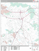 Ellicott City Digital Map Premium Style